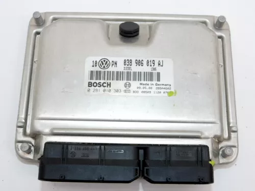 VW Passat 3B Steuergerät Motor Motorsteuergerät 1,9 TDI ATJ 85kw 038906019AJ