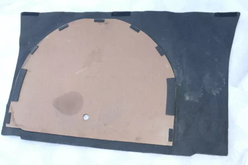 VW Fox 5Z Kofferraumteppich Teppich Kofferraum hinten schwarz (100787)