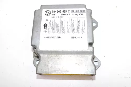 VW Golf 5 Steuergerät Airbagsteuergerät 1K0909605C 02 H013 S2100