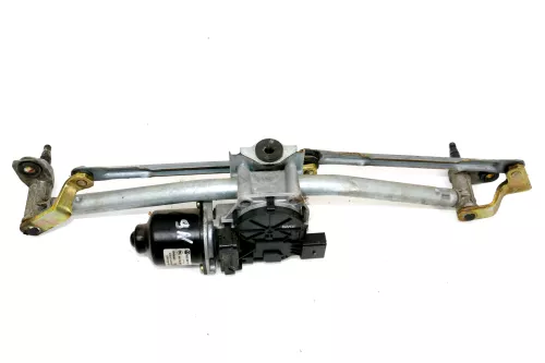 VW Polo 9N 9N3 Wischermotor Wischer Motor mit Gestänge 6Q1955113A vorn