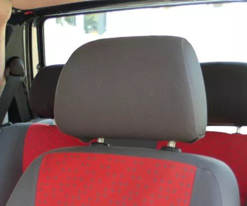 1x VW Polo 6N2 Lupo Sitz Kopfstütze vorne rechts oder links vorn dunkel off-blac