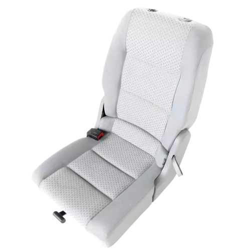 VW Touran Sitz hinten links grau (hinterm Fahrersitz) Rücksitz - 101798 (101798)