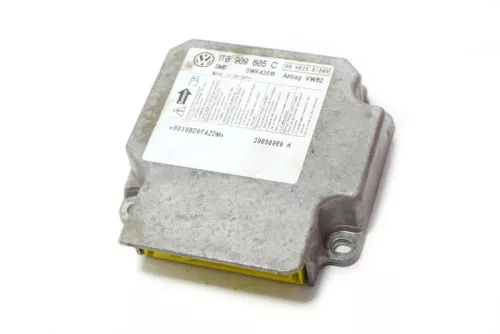 VW Touran Steuergerät Airbag Airbagsteuergerät 1T0909605C 09 H025 S1500 5WK43518 (102522)