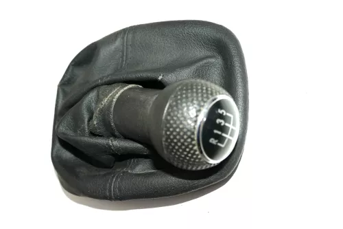 VW Golf 4 Bora Schaltknauf Schaltsack Schaltung Schaltknüppel schwarz 1J0711113C