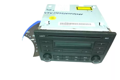 VW Fox 5Z Radio CD Player Original RCD200 Tupi BVX 5Z0035152 mit Code