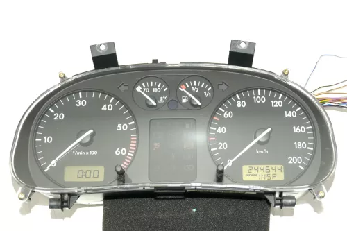 VW Polo 6N Tacho Tachometer Kombiinstrument 244.000km 6N0919860T 6N0919860R
