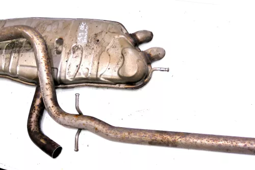 VW Touran Golf 5 Caddy Auspuff Endschalldämpfer hinten 1,9 74kw BKC 77kw BLS (103109)