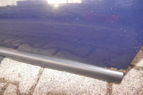 Audi A4 B5 Tür hinten links blau LY5K Kombi+Limo(Leiste+Griff beachte (103189)