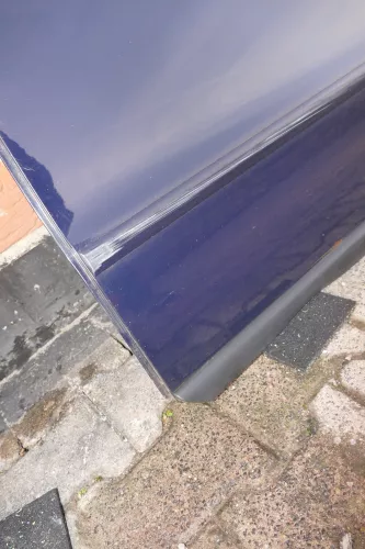 Audi A4 B5 Tür hinten links blau LY5K Kombi+Limo(Leiste+Griff beachte (103189)