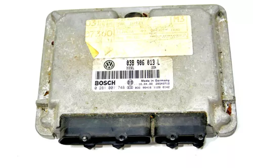 VW Lupo 6X Arosa Steuergerät 1,7 SDI 60PS 44kw AKU Motor 038906013L