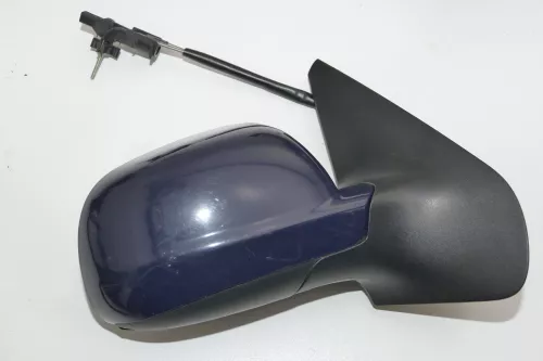 VW Golf 4 Bora manueller Spiegel Außenspiegel + Glas rechts blau LA5G (103372)