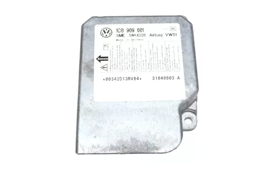VW Lupo Steuergerät Airbag Airbagsteuergerät 1C0909601 Index 08