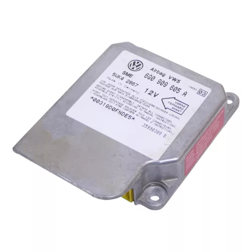 VW Polo 6N2 Bora Steuergerät Airbag Airbagsteuergerät 6Q0909605A Index 03