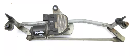 VW Passat 3C Wischermotor Motor Scheibenwischer vorne Gestänge 3C1955119