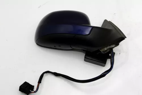 VW Passat 3B 3BG elektrischer Spiegel Außenspiegel rechts mit Glas blau LN5Y