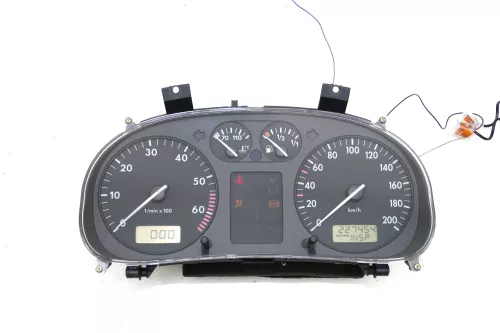 VW Polo 6N Tacho Tachometer Kombiinstrument 227.000km 6N0919860T 6N0919860R