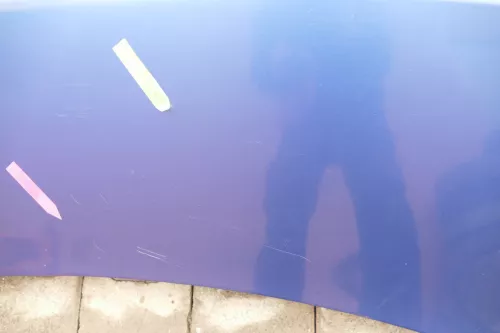 VW Passat 3B Limousine Heckklappe Klappe hinten Kofferraumklappe blau LR5V (103943)