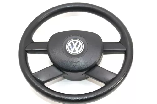 VW Polo 9N 9N3 Touran Fox Lenkrad 4-Speichen 6Q0419091G ohneAirbag (104049)