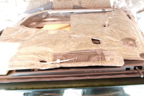 Audi A6 4A C4 Tür Türblatt hinten rechts silber LY7M Kombi Avant (104258)