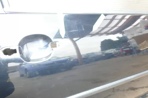 VW Golf 4 Tür vorne rechts Beifahrertür 3-Türer schwarz L041 (2-3 Dellen) (104351)