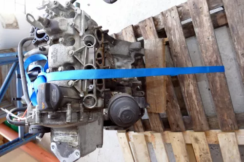 VW Polo 9N Fox Motor 1,2 40kw 54PS AWY BMD 103.000km (104656)