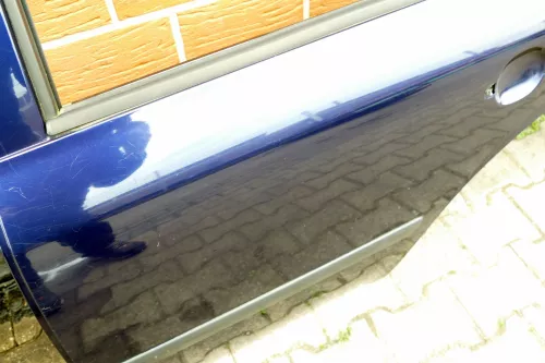 Skoda Octavia 1U Limousine Tür hinten links blau 9460 (keinKOMBI!) (104945)