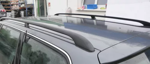 Audi A6 4B Dachreeling Reeling Dach schwarz beide rechts und links Reling (105311)