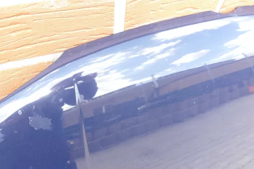 VW Golf 4 Motorhaube Haube Klappe vorne blau LA5G (105325)