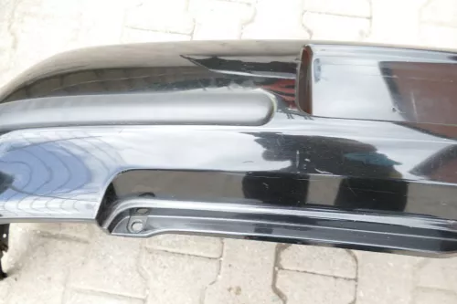 VW Polo 6N2 Stoßstange hinten Heckstoßstange schwarz LC9Z Stoßfänger (105542)