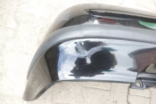 VW Polo 6N2 Stoßstange hinten Heckstoßstange schwarz LC9Z Stoßfänger (105542)