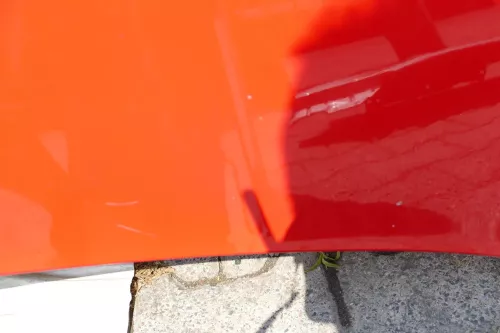 VW Golf 4 Motorhaube Haube Klappe vorne rot LP3G (105922)