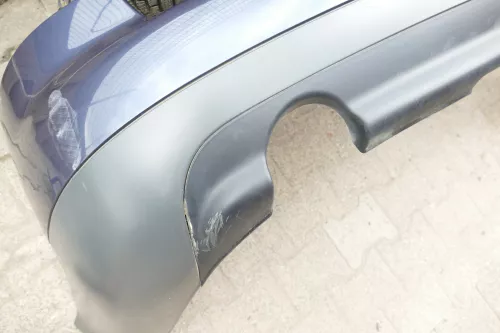 Audi A6 4B Kombi Avant Stoßstange hinten Heckstoßstange Facelift grau blau LY5X (105998)