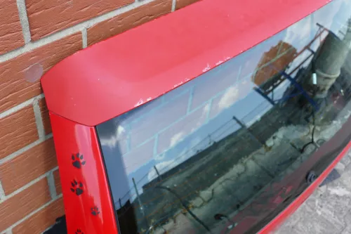 Seat Ibiza 6K Heckklappe Klappe hinten Kofferraumklappe rot LP3G 1999-2001 (106121)