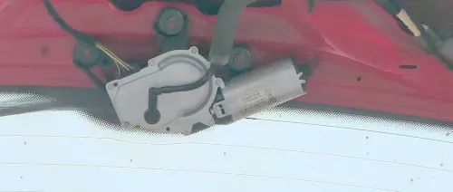 Audi A3 8L A4 B5 A6 4B 8L0955711B Wischermotor Wischer Motor hinten Heckwischer (106483)