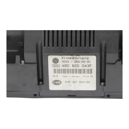 Audi A6 4B C5 Steuergerät Klimaanlage Klimabedienteil 4B0820043F Climatronic (107072)