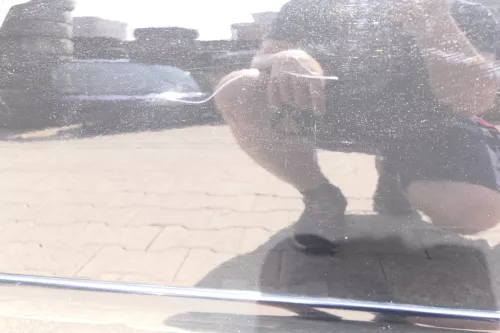 VW Polo 9N 9N3 Tür vorne rechts Beifahrertür schwarz L041 2/3-Türer (107302)