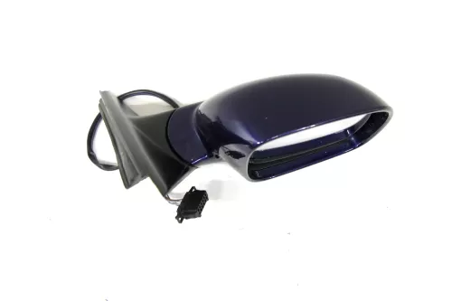 VW Passat 3B 3BG elektrischer Spiegel Außenspiegel rechts mit Glas blau LB5N