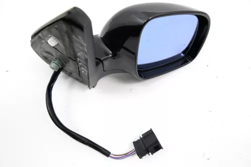 VW Golf 4 Bora elektrischer Spiegel vorne rechts Außenspiegel schwarz LC9Z Glas-