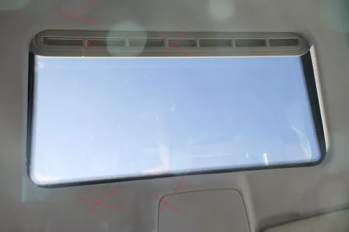 A4 B5 A3 8L Schiebedach Glas Glasschiebedach 8D5877049 Rockwell-Golde OHNE Motor (107407)