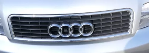 Audi A4 B6 8E original Kühlergrill Grill 8E0853651F Emblem Logo
