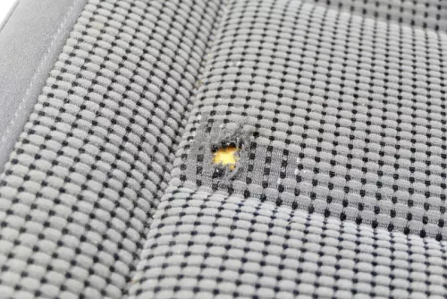 VW Touran Sitz hinten links anthrazit (hinterm Fahrersitz) Rücksitz - 107921 (107921)