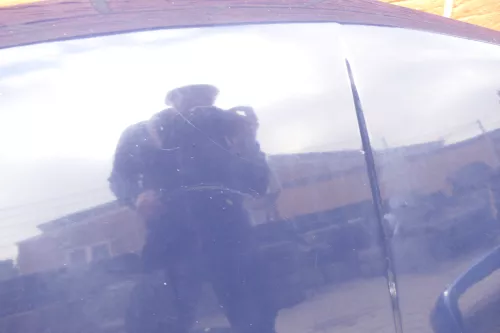 VW Golf 4 Motorhaube Haube Klappe vorne blau lila LA5G Front (108052)