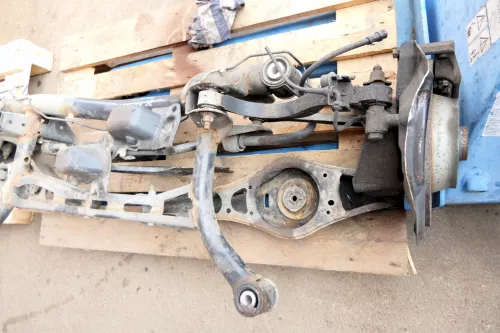 VW Passat 3C Achse hinten Hinterachse Achsträger Querlenker Stabi Stabilisator (108060)