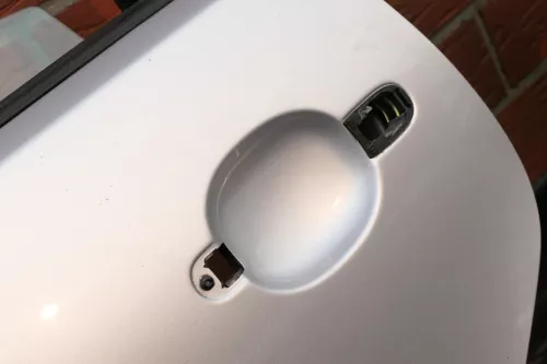 VW Polo 9N 9N3 Tür hinten links silber LA7W 4/5-Türer (108214)