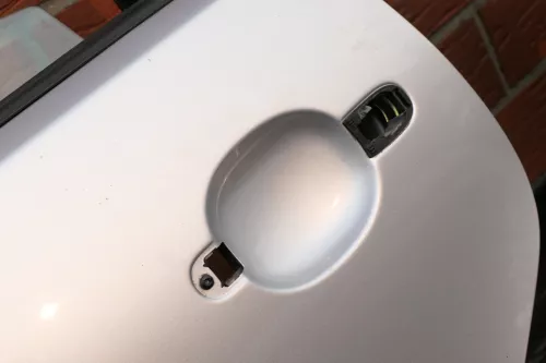 VW Polo 9N 9N3 Tür hinten links silber LA7W 4/5-Türer (108214)