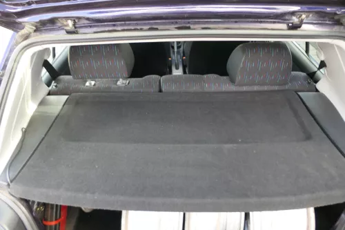 VW Golf 3 Hutablage Abdeckung Kofferraum Abdeckung schwarz hinten (108288)