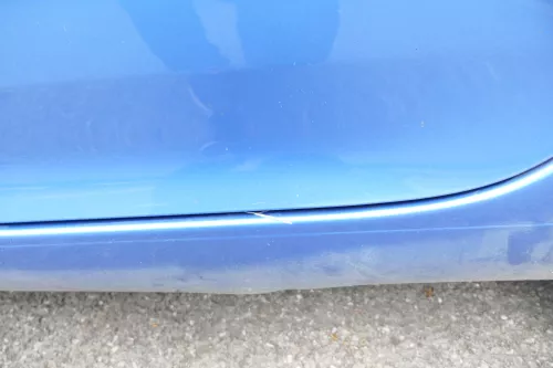 VW Golf 5 V 1K Tür Türrahmen hinten links 4/5-Türer blau LC5G -ohneAnbauteil (108327)