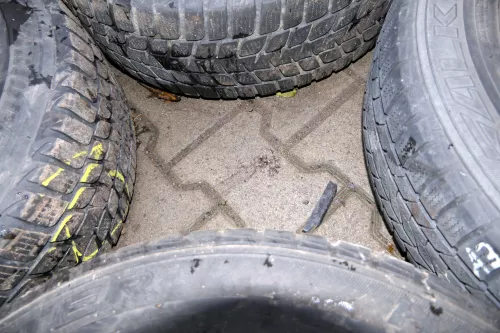 4x VW Golf 4 Bora 185/65 R15 88T M+S Winterreifen Reifen 6jx15H2 ET38  3,5-4,5mm (108431)