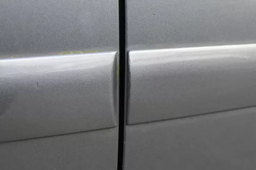 VW Touran 1T 1T3 Tür vorne rechts Beifahrertür grau LD7X - ohne Anbauteile (108490)