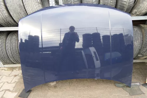 VW Golf 4 Motorhaube Haube Klappe vorne blau LA5G Frontklappe